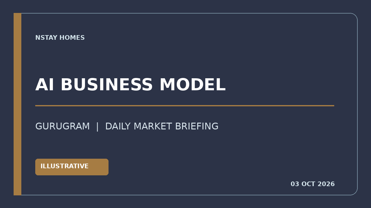 AI automation और business pricing pressure का प्रतीकात्मक ग्राफिक