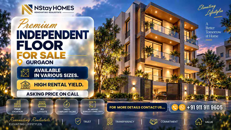 3 BHK Independent Floor for Sale in Sector 48, Gurgaon
