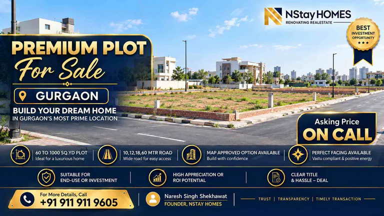 240 Sq. Yd. Residential Plot for Sale in Sector 50, Gurgaon